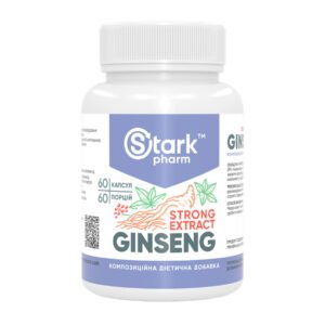 Stark Pharm Екстракт Женьшеню Сильний — 60 капсул