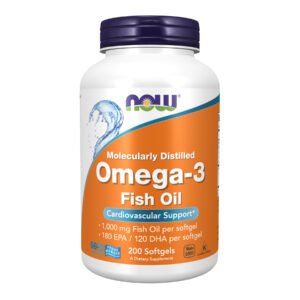 Now Foods Omega-3 1000 мг — 200 капсул