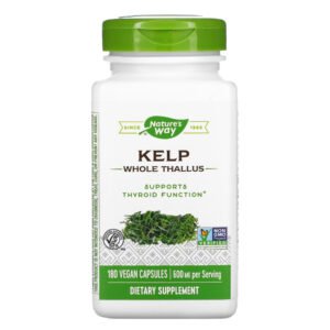 Nature's Way Kelp — 180 рослинних капсул