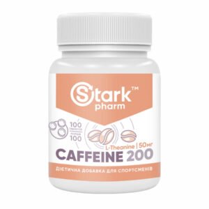 Stark Pharm Кофеїн 200мг — 100 таблеток