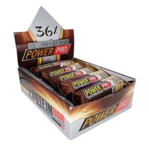 Power Pro Протеїновий батончик 36% — 20x60г Мокачино