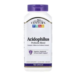 21st Century Пробіотична суміш Acidophilus — 150 капсул