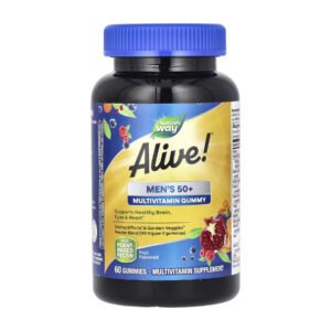 Nature's Way Вітаміни для чоловіків 50+ — 60 гумок