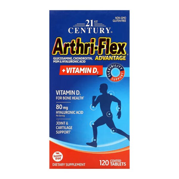 21st Century ArthriFlex + D3 — 120 таблеток