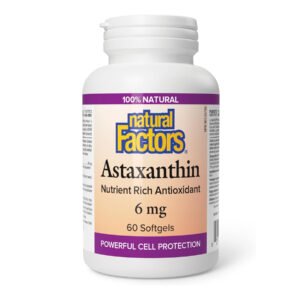 Natural Factors Астаксантин 6 мг - 60 капсул