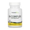 Nature's Plus Комплекс вітамінів групи B з рисовими висівками — 90 таблеток