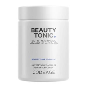 Codeage Beauty Tonic Біотин + Вітаміни та Мінерали — 90 рослинних капсул