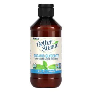 Now Foods BetterStevia® Рідкий органічний гліцерит - 237 мл
