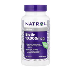 NATROL Біотин 10,000 мкг - 100 таблеток