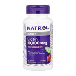 NATROL Біотин 10,000 мкг - 60 таблеток
