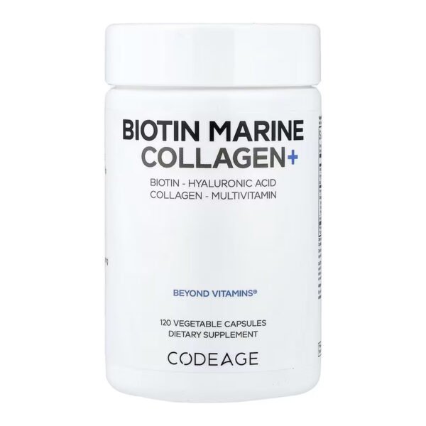 Codeage Biotin Marine Collagen — 120 рослинних капсул