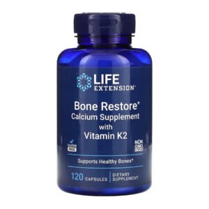 Life Extension Bone Restore з вітаміном K2 — 120 капсул