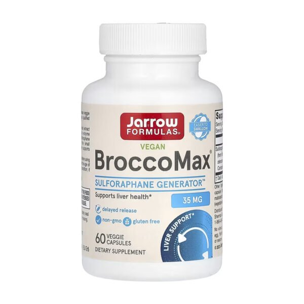 Jarrow Formulas BroccoMax 17.5 мг - 60 рослинних капсул