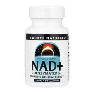 Source Naturals Coenzymated™ B-3 25 мг М'ята — 60 пастилок