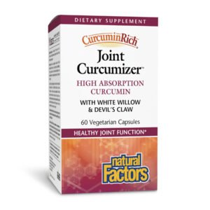 Natural Factors CurcuminRich Joint Curcumizer — 60 рослинних капсул