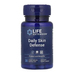 Life Extension Daily Skin Defense — 30 рослинних капсул
