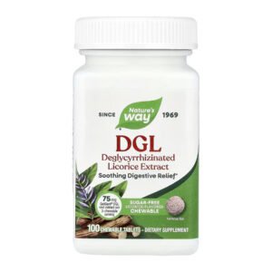 Nature's Way DGL (без цукру) — 100 таблеток