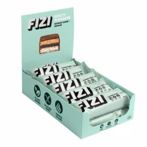 FIZI Шоколадний батончик — 10х45г Кокосове печиво-мигдаль