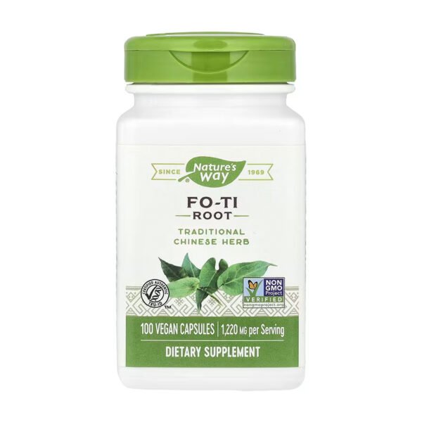 Nature's Way Корінь Fo-Ti — 100 рослинних капсул