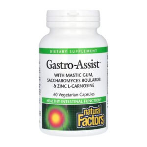 Natural Factors GastroAssist — 60 рослинних капсул