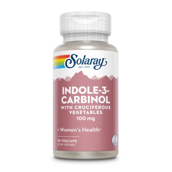 Solaray Indole 3 Carbinol — 30 рослинних капсул