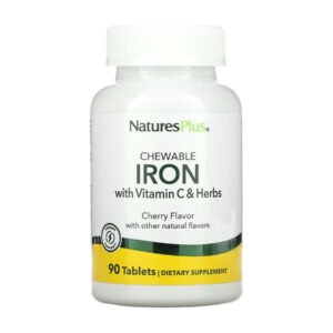 Nature's Plus Залізо 27 мг з вітаміном C — 90 таблеток