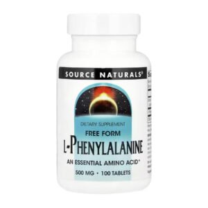 Source Naturals L-фенілаланін 500 мг - 100 таблеток