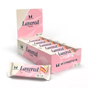 Myprotein Layered Bar — 12x60 г Ванільний святковий торт