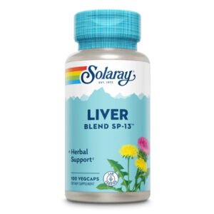 Solaray Liver Blend SP-13 — 100 рослинних капсул