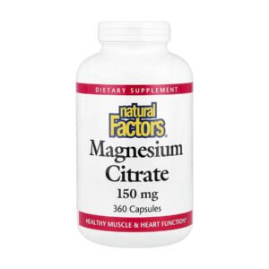 Natural Factors Магній Цитрат 150мг - 360 капсул
