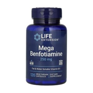 Life Extension Mega Benfotiamine — 120 рослинних капсул