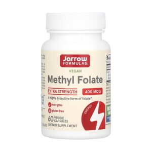 Jarrow Formulas Метилфолат — 60 рослинних капсул
