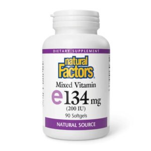 Natural Factors Вітамін E змішаний 134 мг (200 МО) - 90 капсул