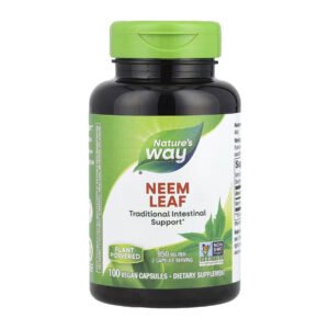 Nature's Way Листя Німу — 100 рослинних капсул