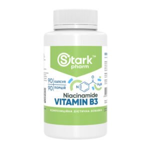 Stark Pharm Ніацинамід Вітамін B3 500 мг - 90 капсул