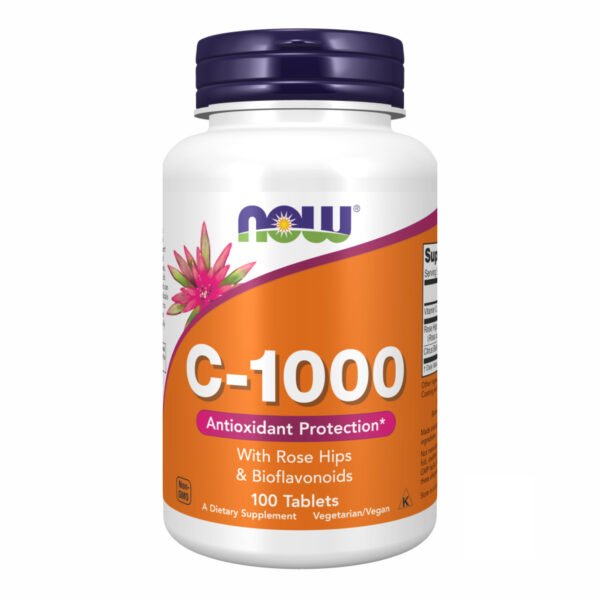 Now Foods Вітамін C 1000 мг — 100 таблеток