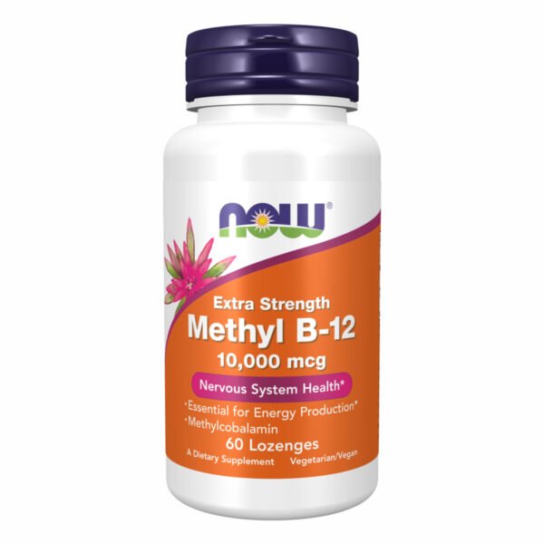 Now Foods Мethyl B-12 10000 мкг — 60 таблеток