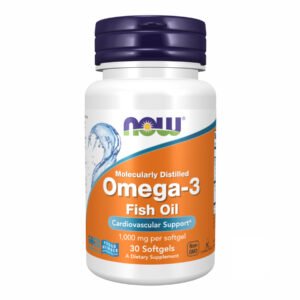 Now Foods Omega-3 1000 мг — 30 капсул