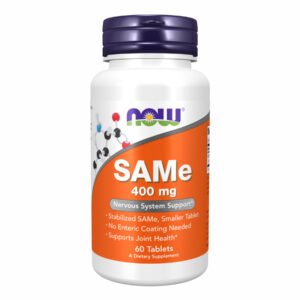 Now Foods SAM-E 400 мг — 60 таблеток