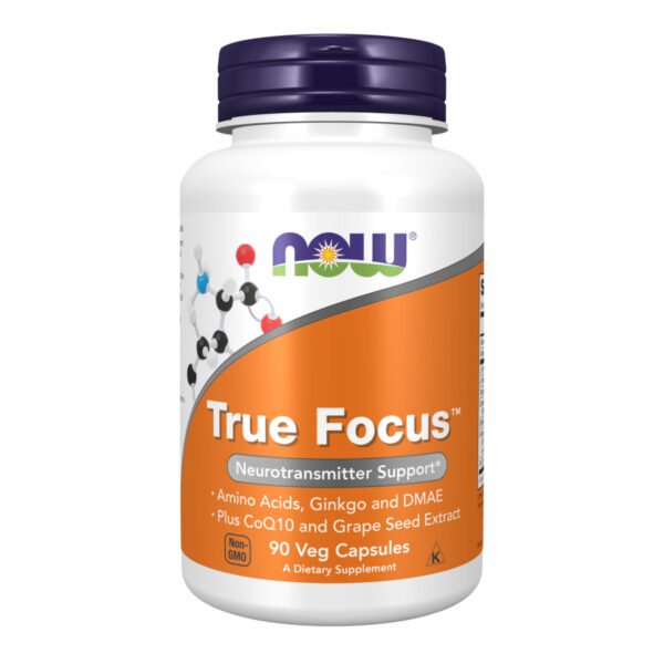 Now Foods True Focus — 90 рослинних капсул