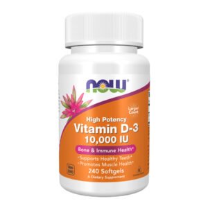 Now Foods Вітамін D-3 10,000 IU — 240 капсул