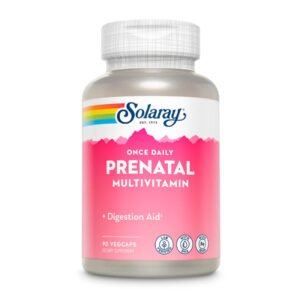 Solaray Once Daily Prenatal Multi-Vita — 90 рослинних капсул