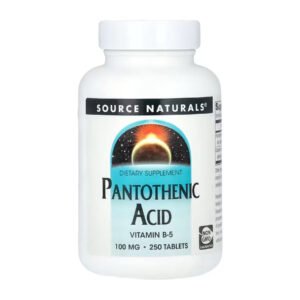 Source Naturals Пантотенова кислота 100 мг - 250 таблеток