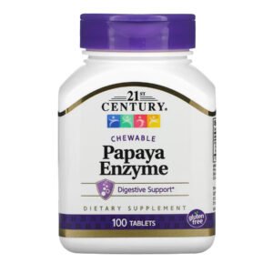 21st Century Papaya Enzyme — 100 таблеток