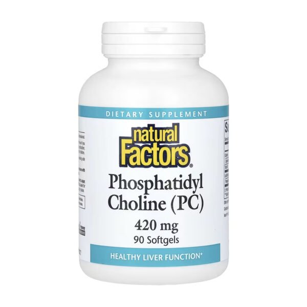 Natural Factors Фосфатидилхолін (PC) 420мг - 90 капсул
