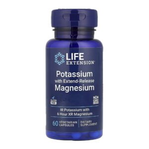 Life Extension Калій з магнієм тривалої дії - 60 рослинних капсул