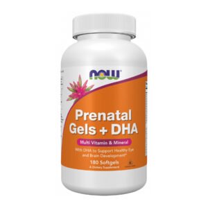 Now Foods Prenatal Gels + DHA — 180 капсул