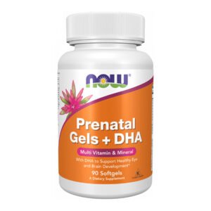 Now Foods Prenatal Gels + DHA — 90 капсул