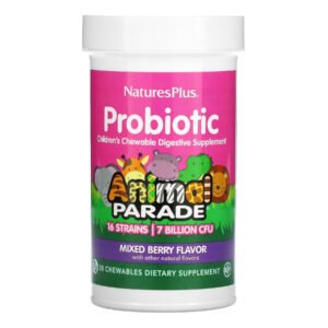 Nature's Plus Пробіотик для дітей двошаровий жувальний - 30 таблеток
