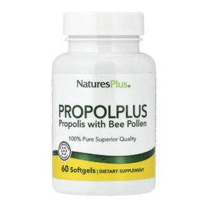 Nature's Plus Прополіс з бджолиним пилком — 60 капсул